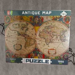 Antique map 1000 piece jigsaw puzzle (nib) Brand new sealed 1000 piece antique